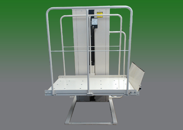 The Mac's Vertical Home Lift PL-50 is built to meet and exceed residential applications.